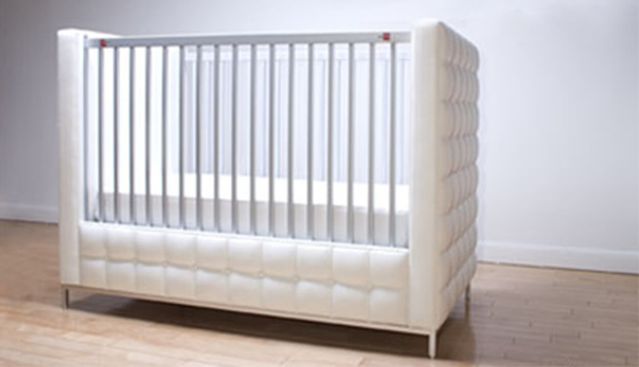 Migule Sandra Baby Leather Crib Nisha Sawhney SnS Design Product Design Firm Industrial design company Design Ideas Innovation manufacturing 3